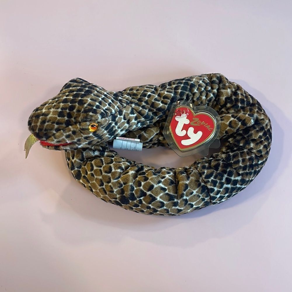 2000 Zodiac Collection Snake Ty Original Beanie Baby Excellent Used Condition - Picture 2 of 8